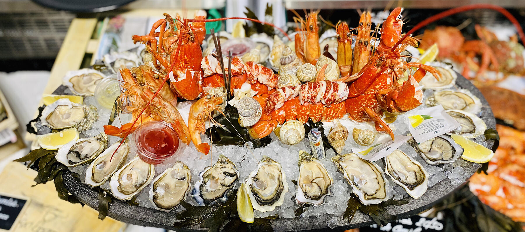 Seaquest vous propose des plateaux de fruits mer délicieux à La Ciotat