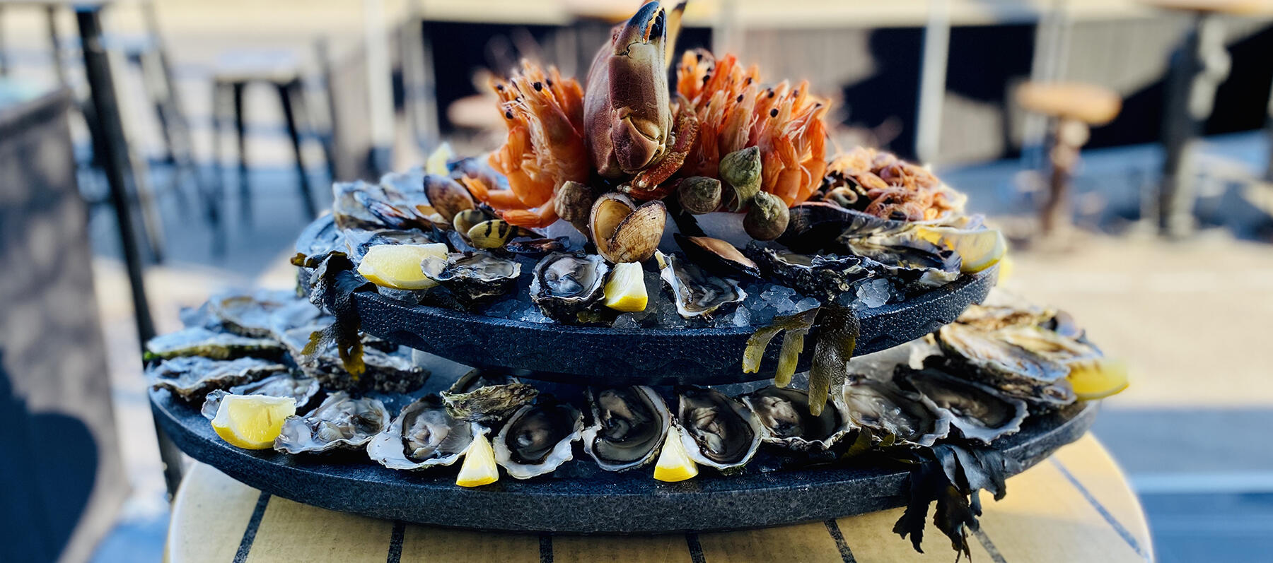 Plateaux de fruits de mer pour toutes les occasions sur place ou à emporter à La Ciotat au Restaurant Seaquest